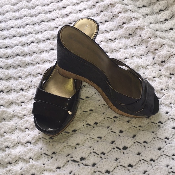 Marc Fisher Shoes - Marc Fisher slip on wedge sandals